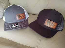 Custom Leather Patch Hats – Design your hat - Hutch Leather Works
