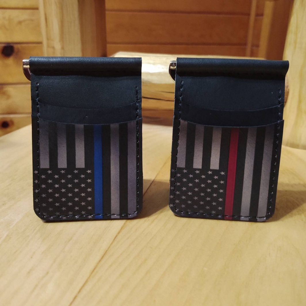 Fire Fighter/Police Series – Minimalist Front Pocket Wallet with Clip