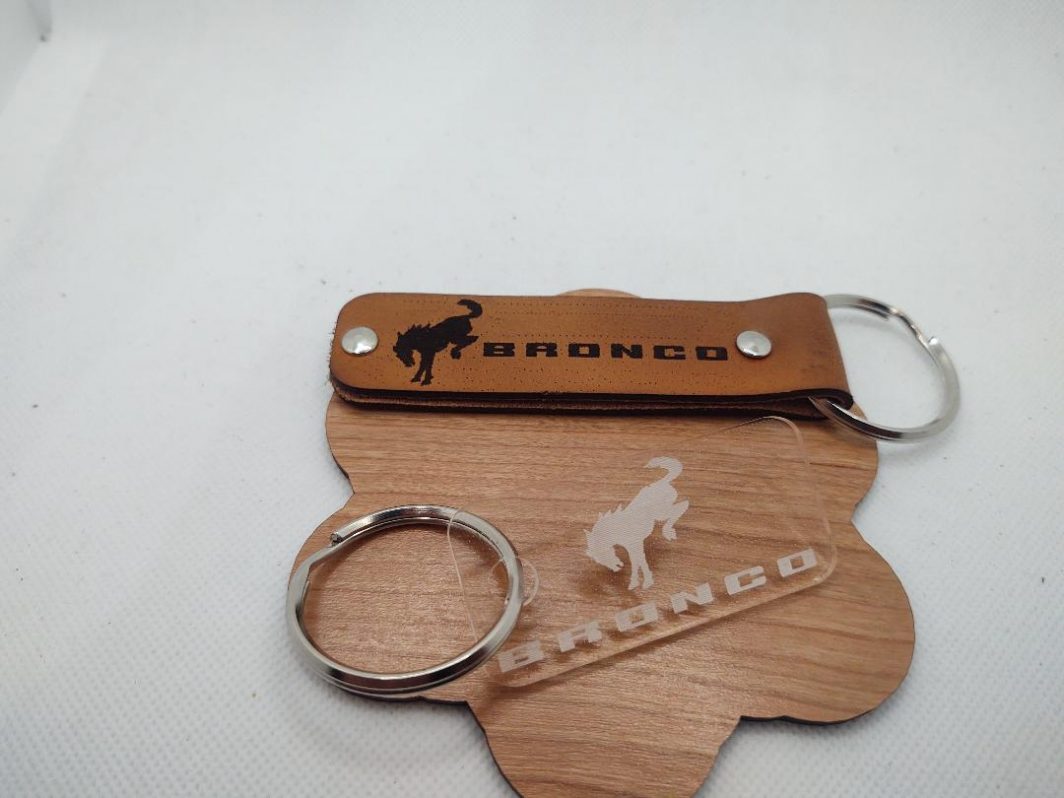 Bronco Keychain - Hutch Leather Works