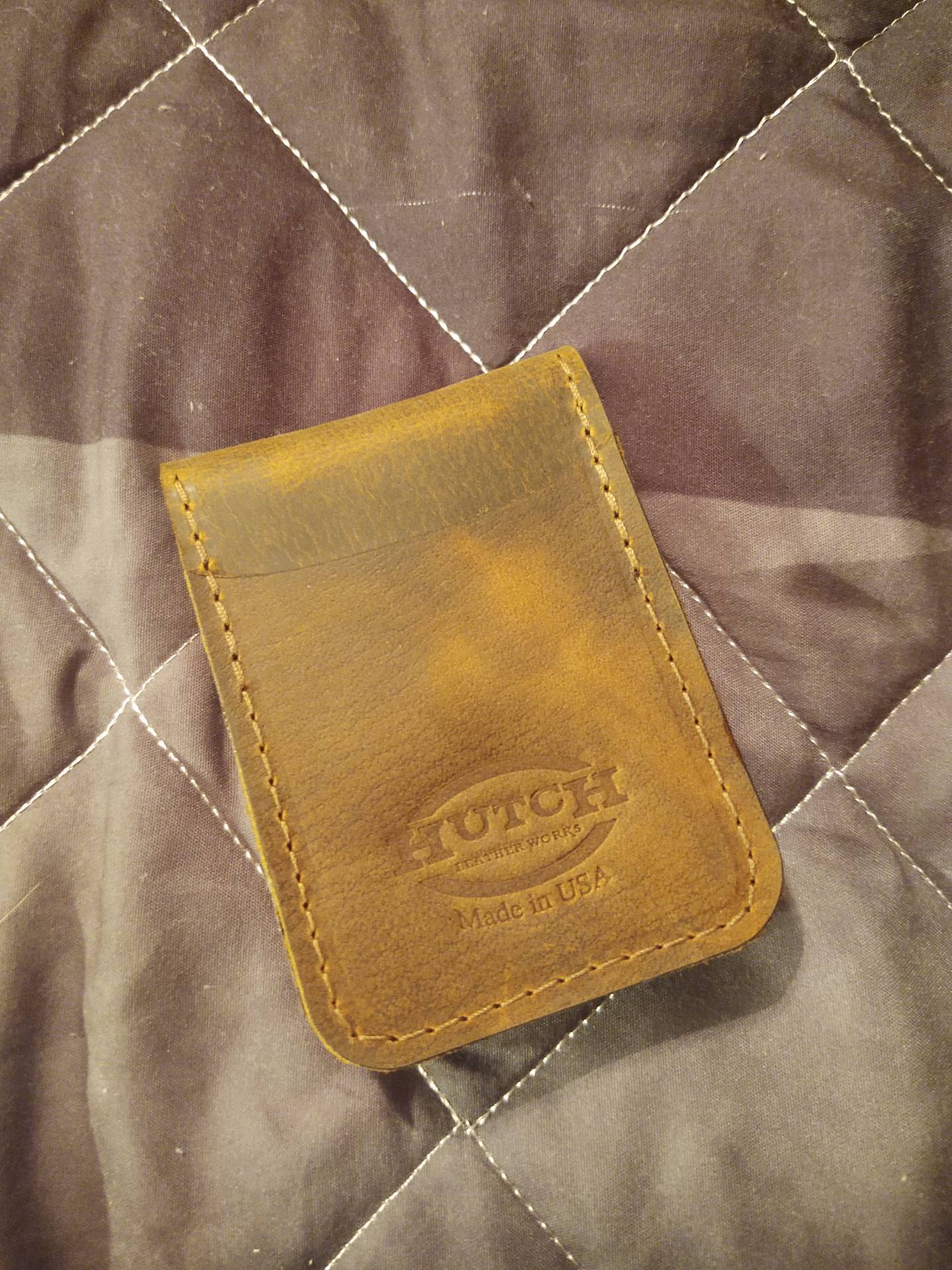 Louisiana Ragin' Cajuns Personalized Front Pocket Wallet - Brown